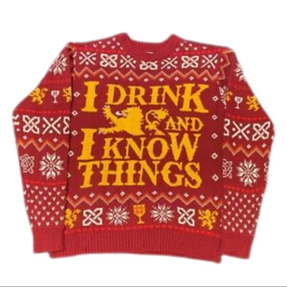Game of Thrones Ugly Christmas Sweater - Picture 1 of 4